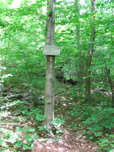 Appalachian Trail New York - Connecticut Boundary (41.641097, -73.520022)