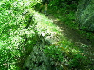 Appalachian Trail Rock work