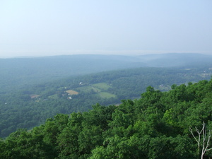 Appalachian Trail From Catfish Fire tower (41.047592, -74.972445)