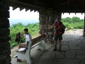 Appalachian Trail Sunrise Mountain Pavilion