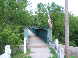 Appalachian Trail Hoosic River Footbridge