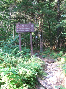 Appalachian Trail Long Trail, Roaring Branch 2.6 miles.