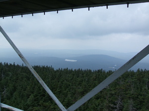Appalachian Trail From Stratton Mountain fire tower