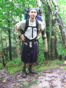 Appalachian Trail Kilted Hiker