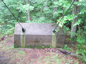 Appalachian Trail Suspension Bridge Anchor