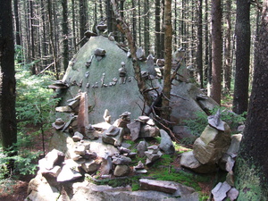 Appalachian Trail Rock Monument