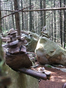 Appalachian Trail Rock Monument