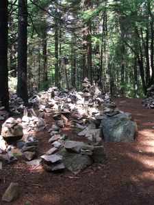 Appalachian Trail Rock Monument, Probably near White Rocks Cliff (43.432728,-72.943303)