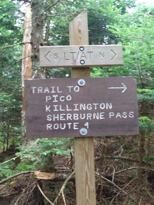 Appalachian Trail Trail to Killington, Sherburne Pass, Route 4