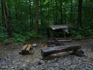 Appalachian Trail Campsite