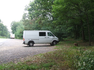 Appalachian Trail Sprinter Van - Etna-Hanover Center Road(?) 