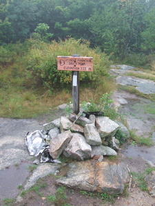 Appalachian Trail Moose Mountain, South Peak, Elevation 2,222 feet