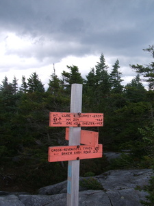 Appalachian Trail Mount Cube Summit, Elevation 2909 feet