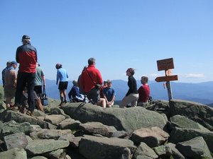 Appalachian Trail Mount Moosilauke, Elevation 4802 feet