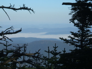 Appalachian Trail Fog in Valley