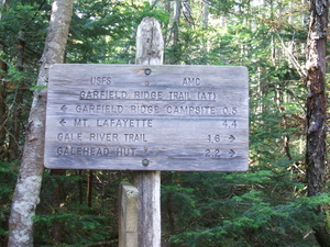 Appalachian Trail Garfield Ridge Trail, 2.2 Miles to Garfield Hut