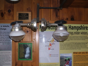 Appalachian Trail Zealand Hut Gas lights