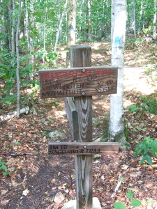 Appalachian Trail Webster Cliff Trail, .1mile Route 302, Mizpah Hut 5.6 miles