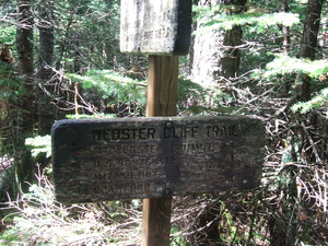 Appalachian Trail Webster Cliff Trail, 