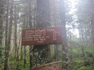 Appalachian Trail Maine Highway 17 - 7.3 miles