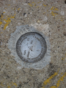 Appalachian Trail Survey Marker