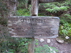 Appalachian Trail Carter Dome Trail