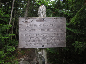 Appalachian Trail Carter Moriah Trail