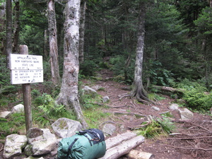 Appalachian Trail New Hampshire - Maine state line