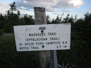 Appalachian Trail Mahoosuc Trail (.9 miles to Speck Pond Campsite)