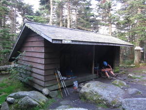 Appalachian Trail Speck Pond Campsite Lean-to