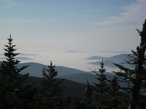 Appalachian Trail Fog in the Valley