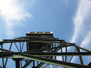 Appalachian Trail Tower on Old Speck Mountain