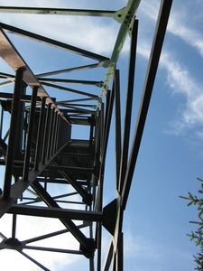 Appalachian Trail Tower on Old Speck Mountain