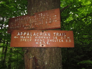Appalachian Trail Maine Highway 26 0.7 miles