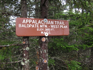 Appalachian Trail Baldplate Mountain - West Peak
