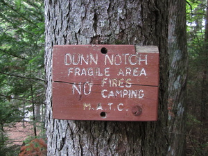 Appalachian Trail Dunn Notch