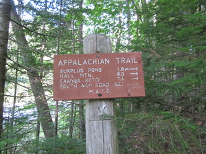 Appalachian Trail Surplus Pond 1.9 miles