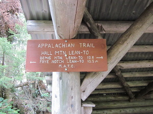 Appalachian Trail Hall Mountain Lean-to