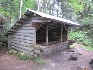 Appalachian Trail Hall Mountain Lean-to