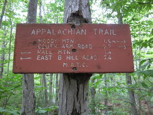 Appalachian Trail East B Hill Road 7.4 miles