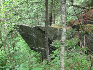 Appalachian Trail Interesting rock