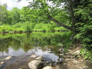 Appalachian Trail Ford at East Branch Piscataquis River