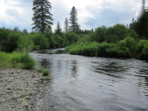 Appalachian Trail Ford of the West Branch Piscataquis River