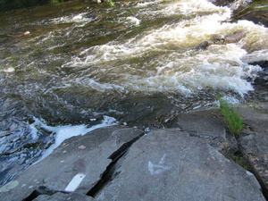 Appalachian Trail Bald Mountain Stream ford, South side