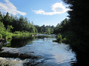 Appalachian Trail Bald Mountain Stream and Lake