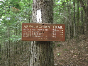 Appalachian Trail North of US201, Caratunk, Maine