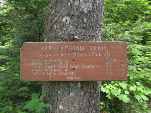 Appalachian Trail Sabbath Day Pond Lean-to