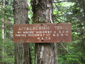 Appalachian Trail Sabbath Day Pond Lean-to