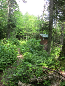 Appalachian Trail AT Outhouse Little Swift River Pond Campsite