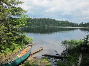 Appalachian Trail Little Swift River Pond